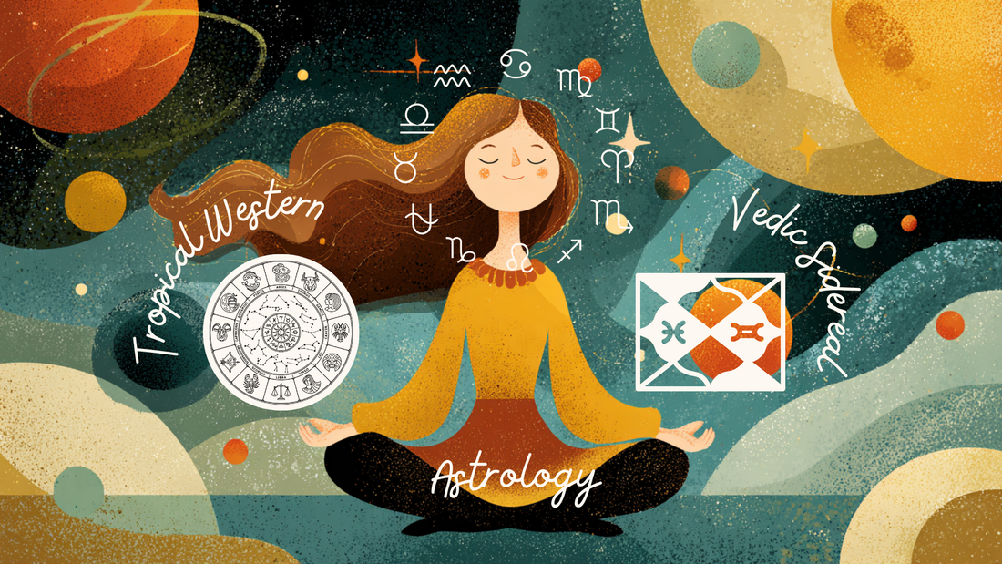 Tropical vs. Vedic Astrology | The Crystal Cave Club