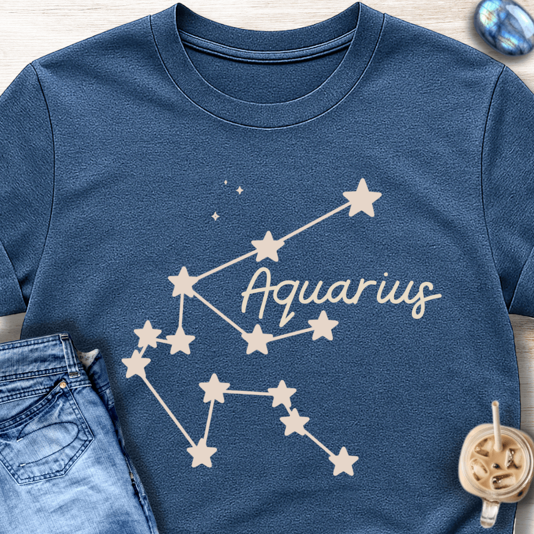 Aquarius Constellation T-Shirt