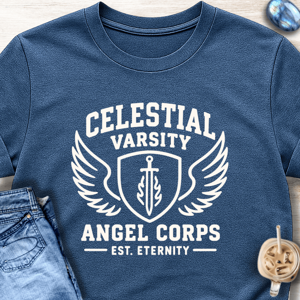 Celestial Varsity Angel Corps T-Shirt