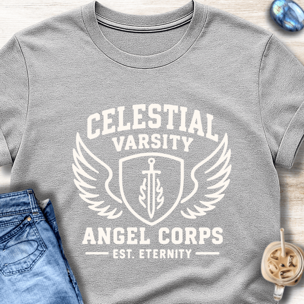 Celestial Varsity Angel Corps T-Shirt