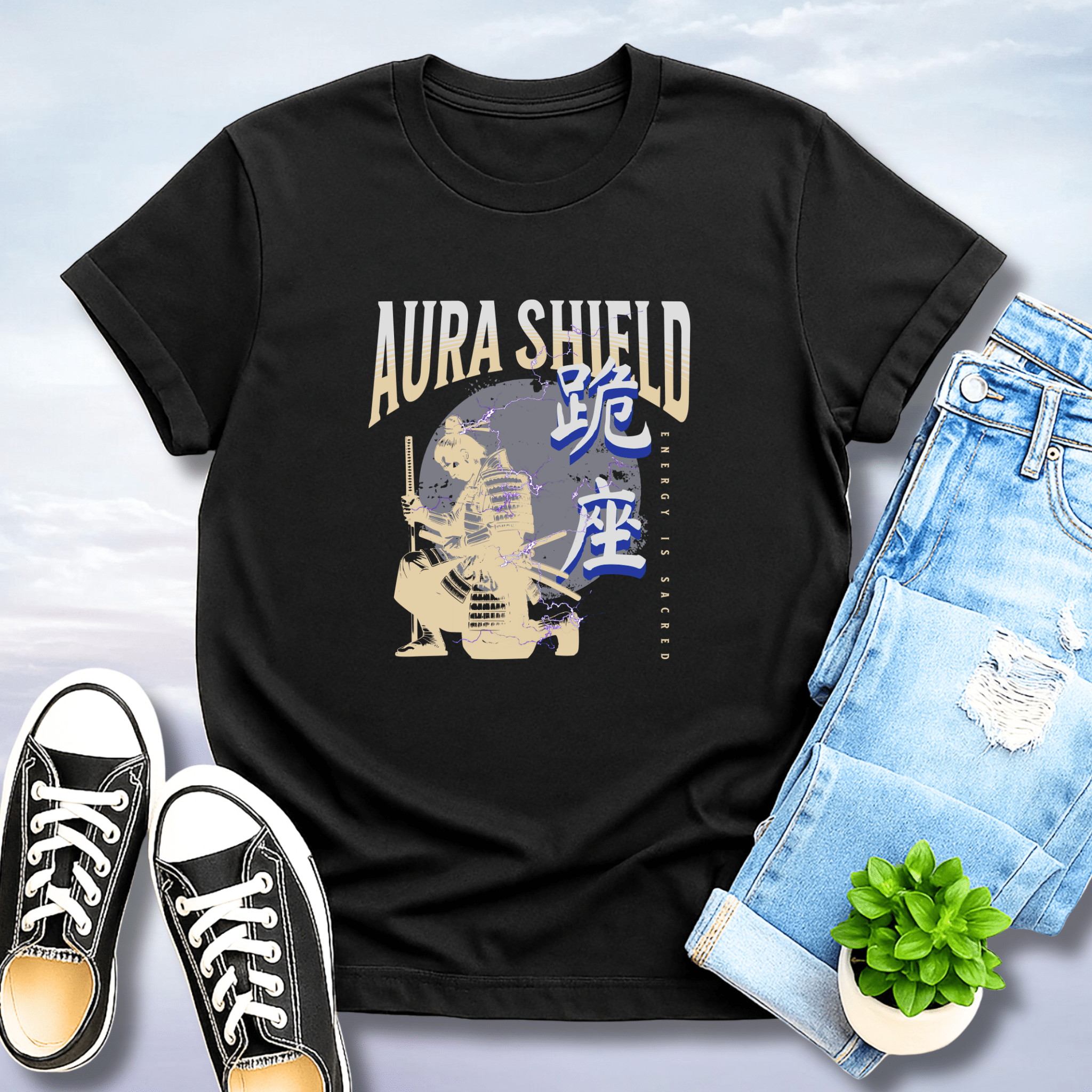 Aura Shield Samurai T-Shirt