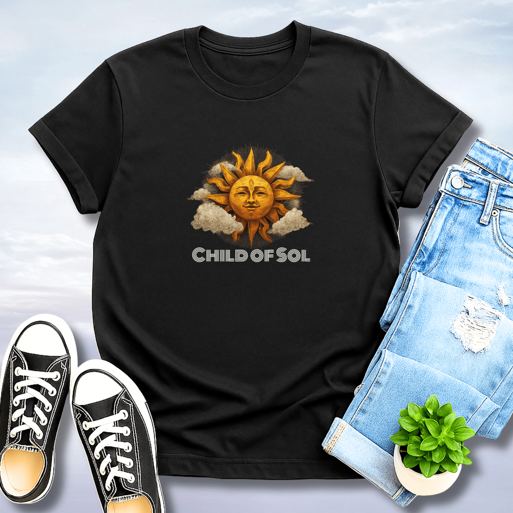 Child of Sol - Celestial Veil T-Shirt