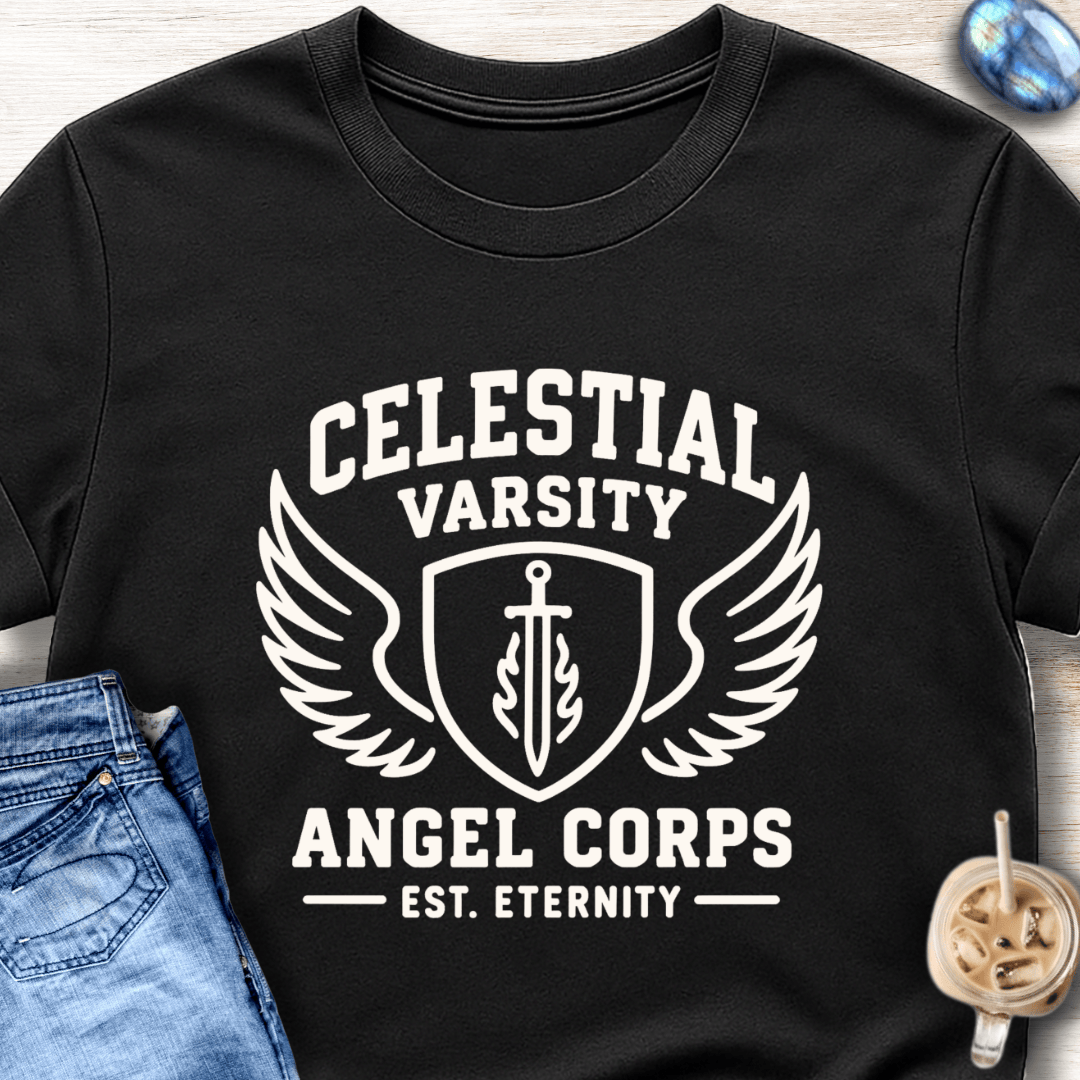 Celestial Varsity Angel Corps T-Shirt