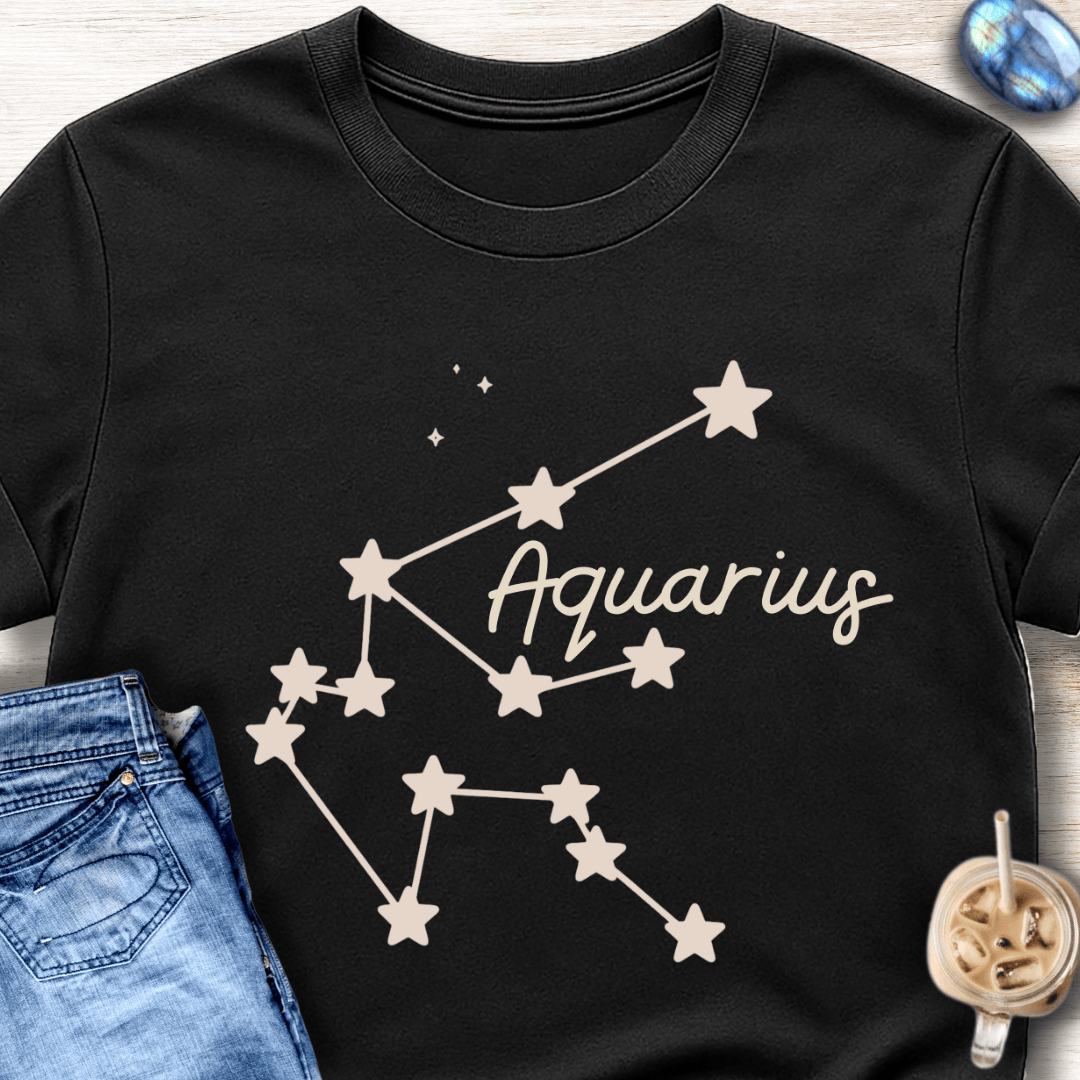 Aquarius Constellation T-Shirt