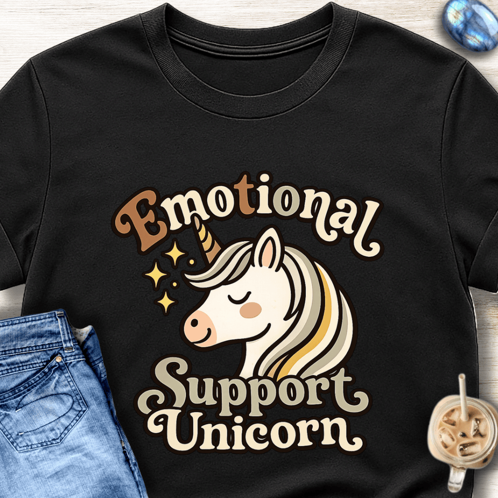 Emotional Support Unicorn T-Shirt