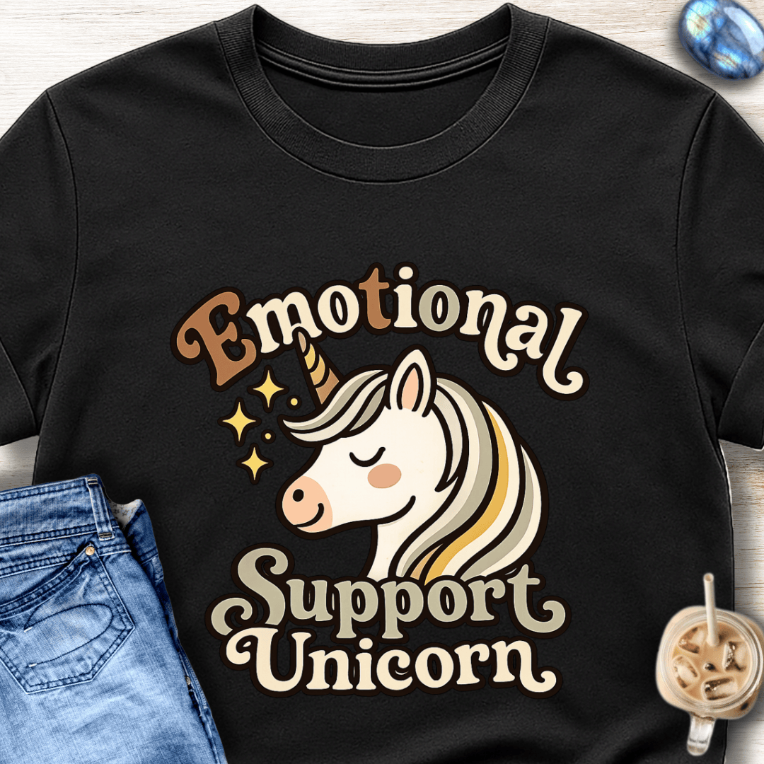 Emotional Support Unicorn T-Shirt