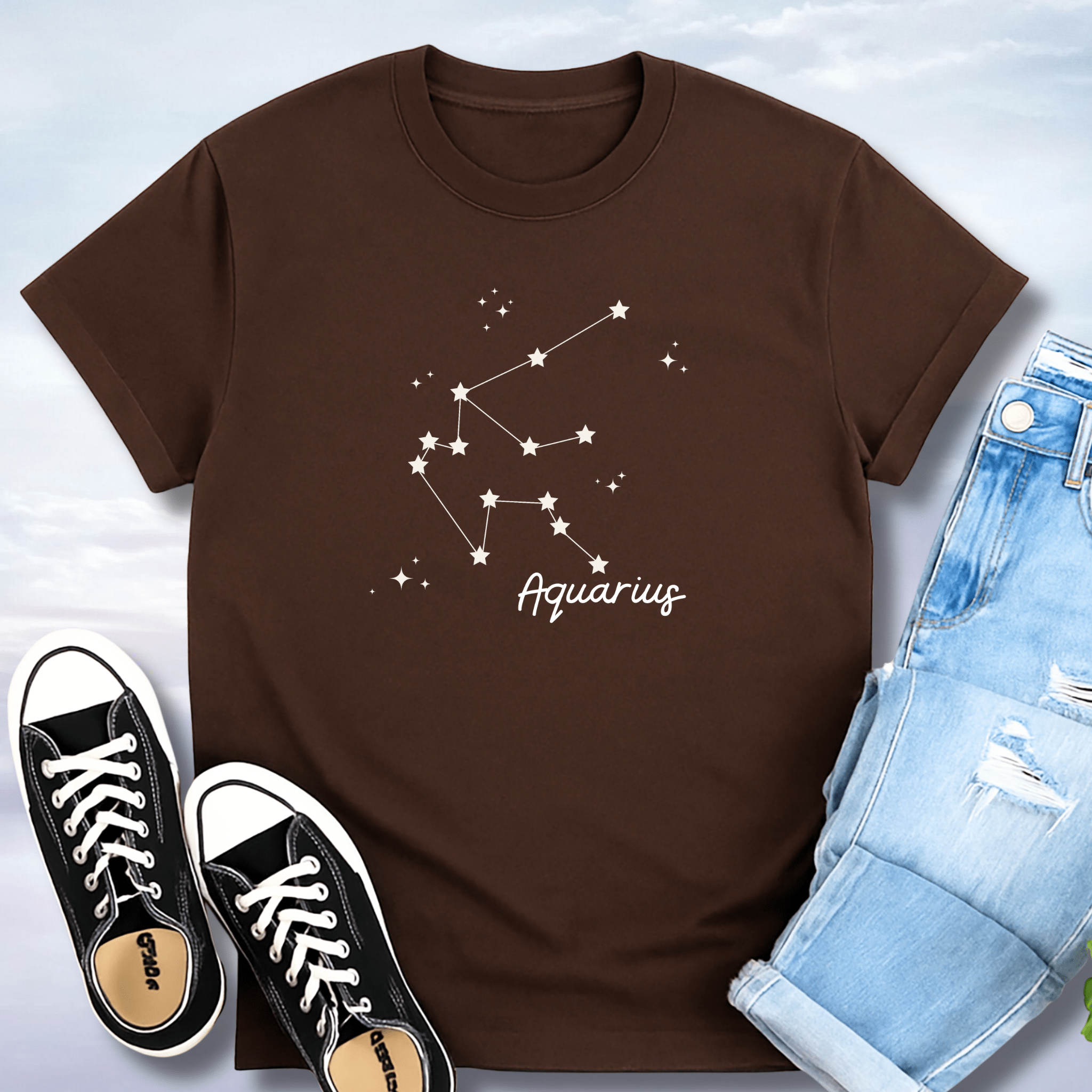 Aquarius Constellation T-Shirt