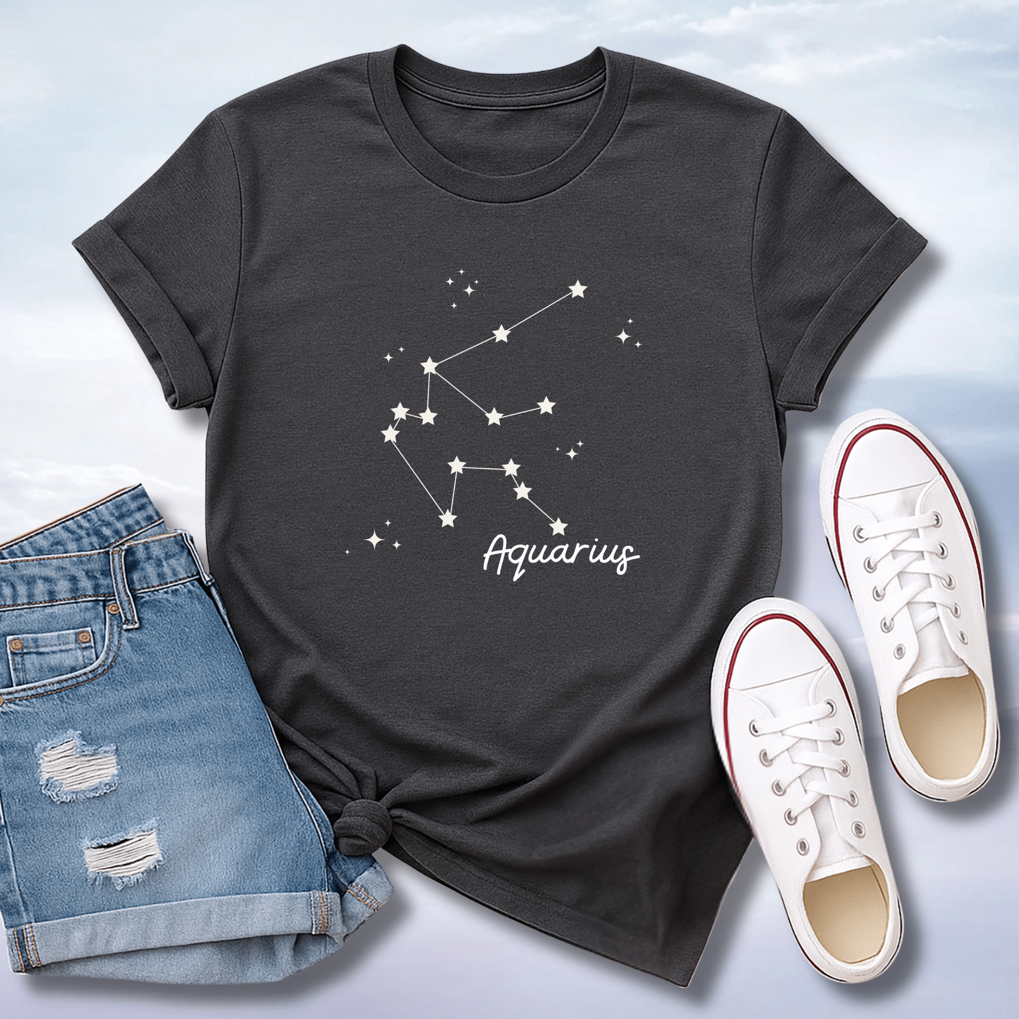 Aquarius Constellation T-Shirt