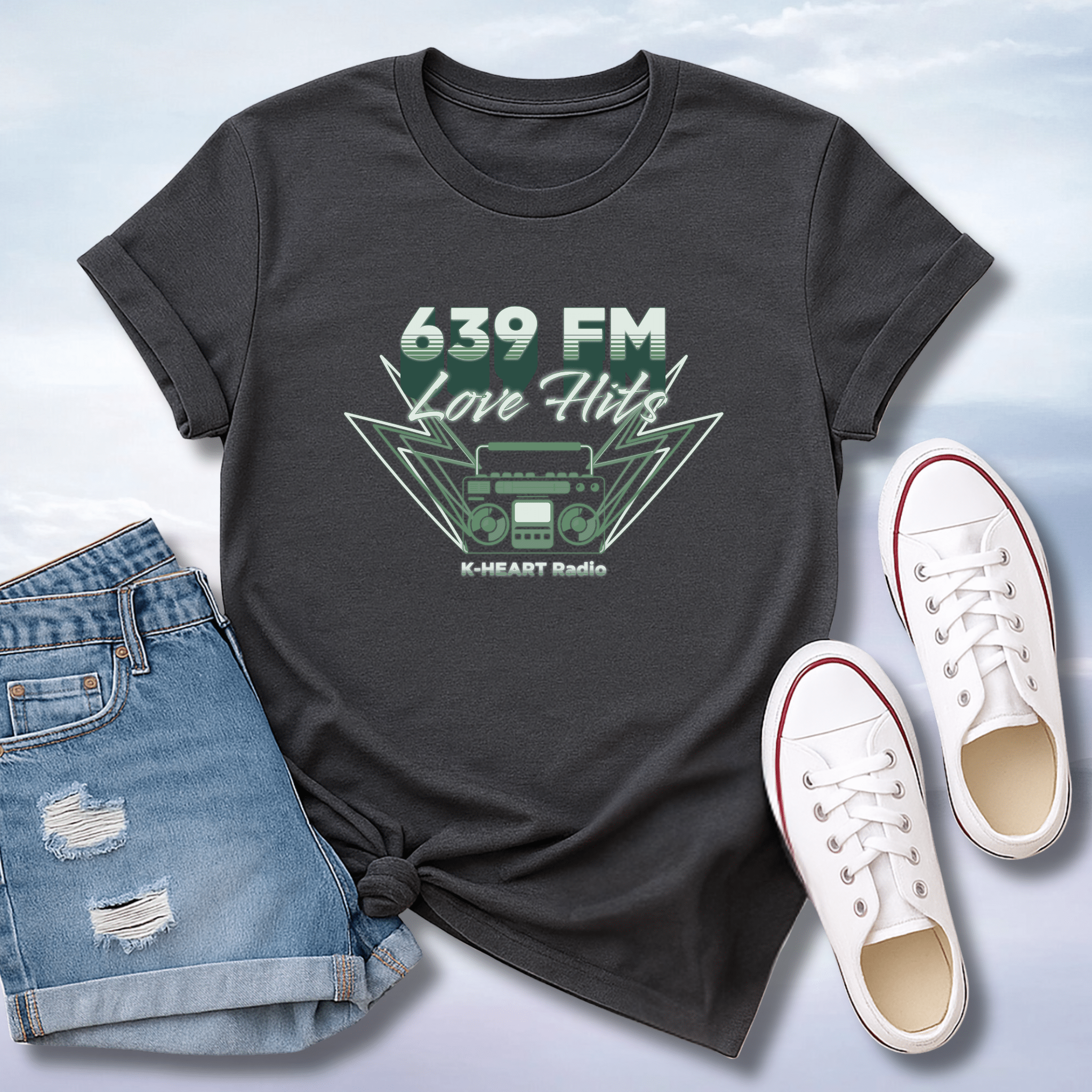 Heart Chakra Radio T-Shirt