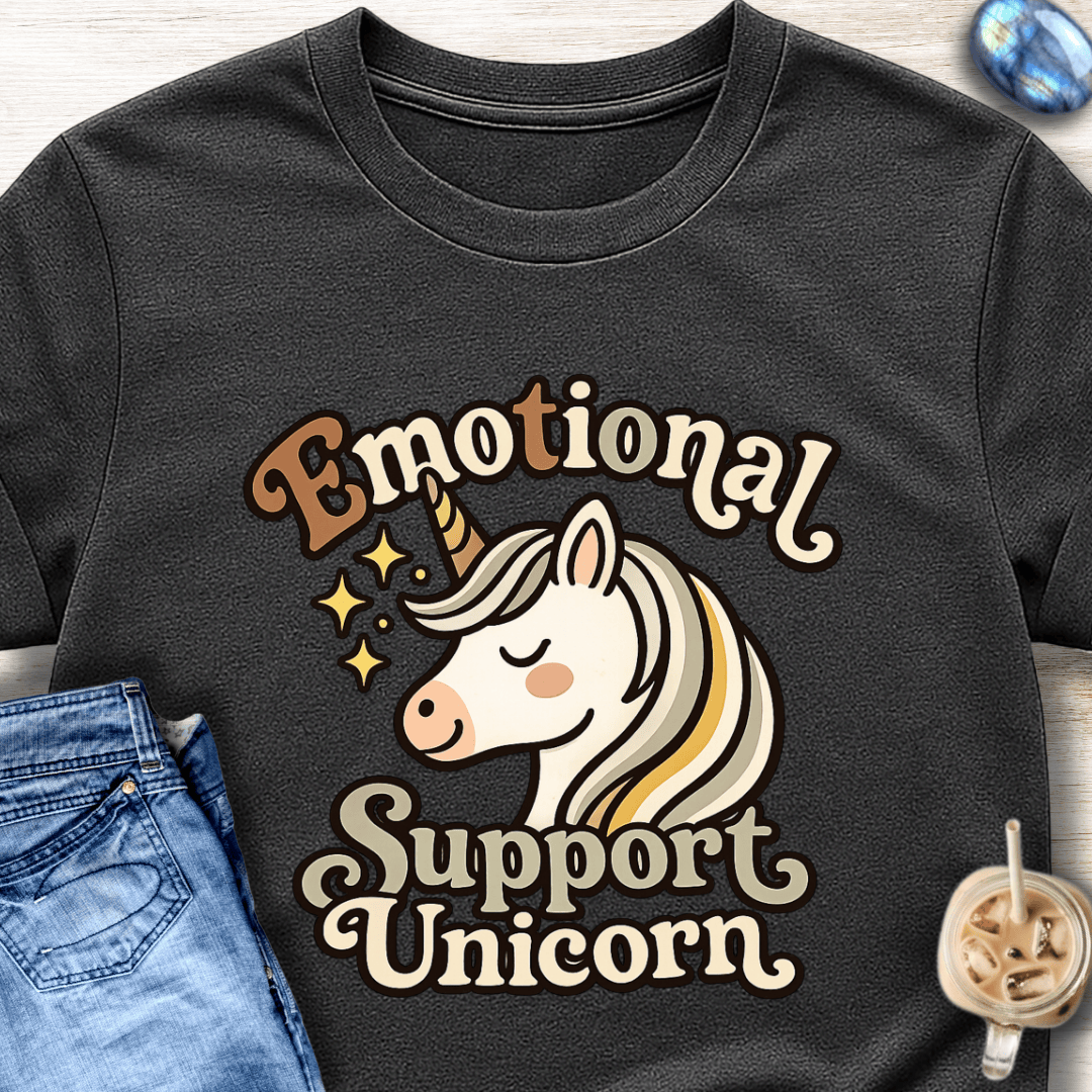 Emotional Support Unicorn T-Shirt