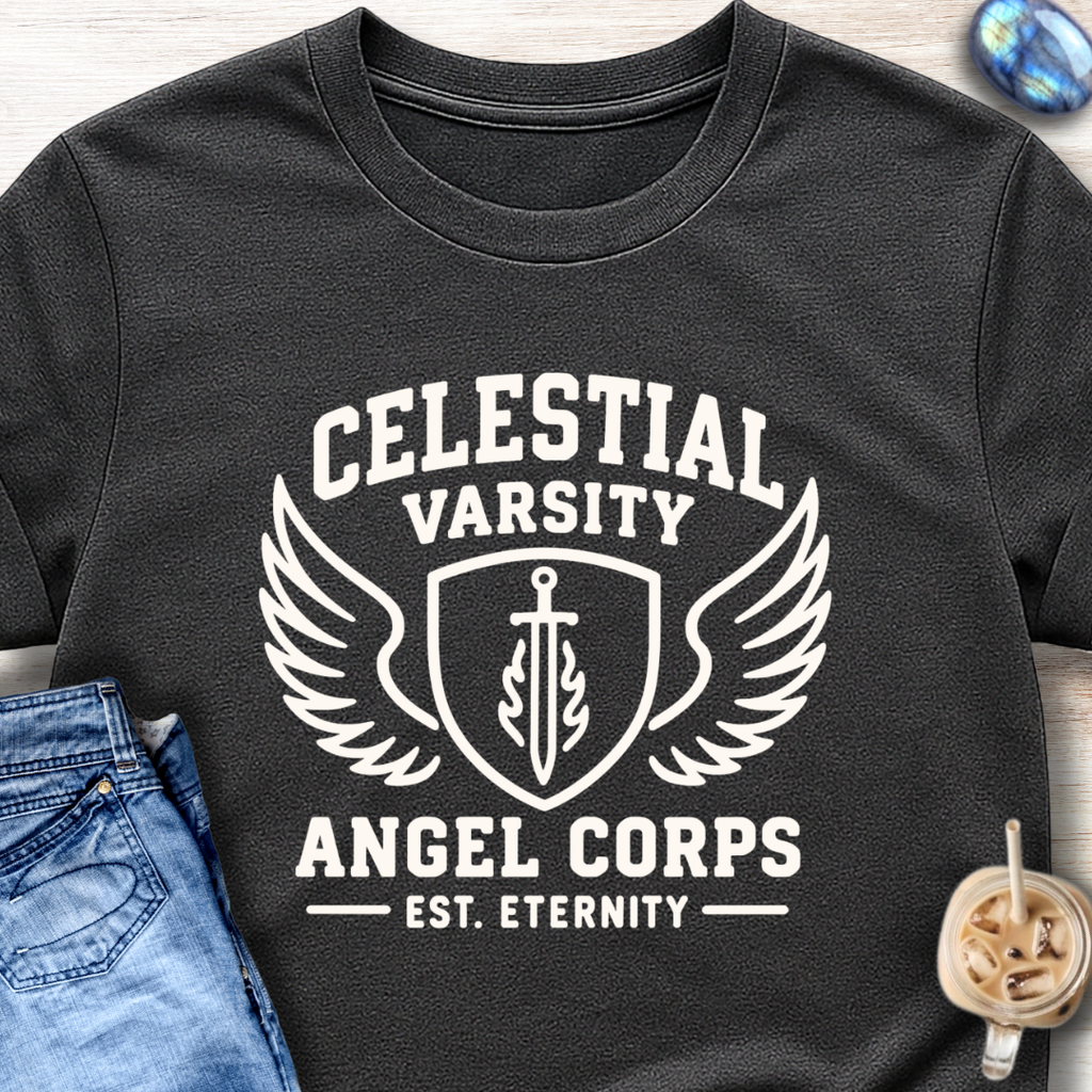 Celestial Varsity Angel Corps T-Shirt