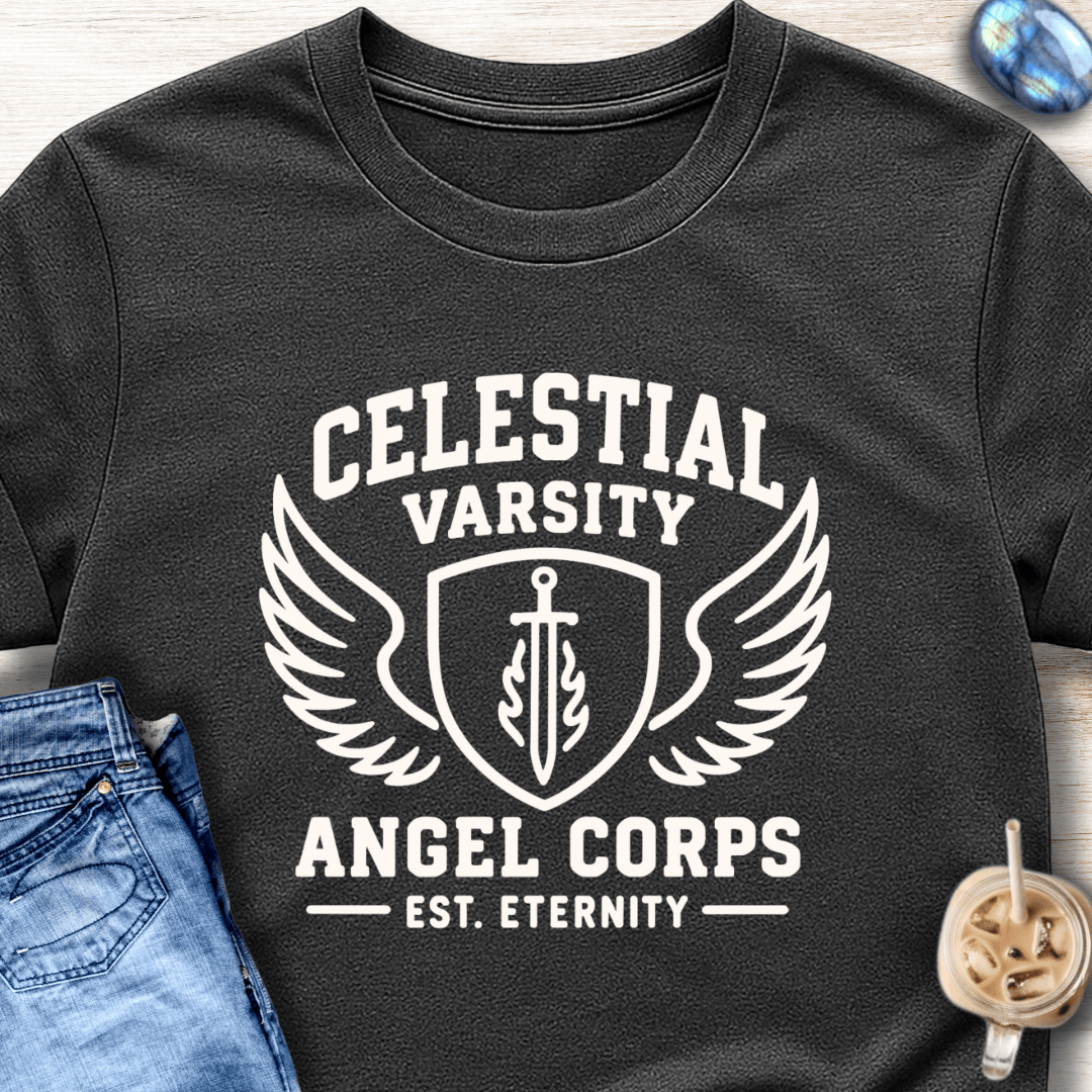 Celestial Varsity Angel Corps T-Shirt