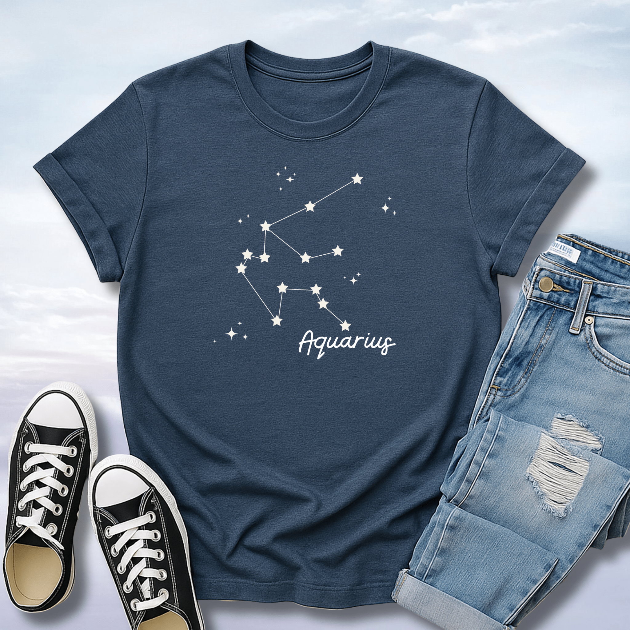 Aquarius Constellation T-Shirt