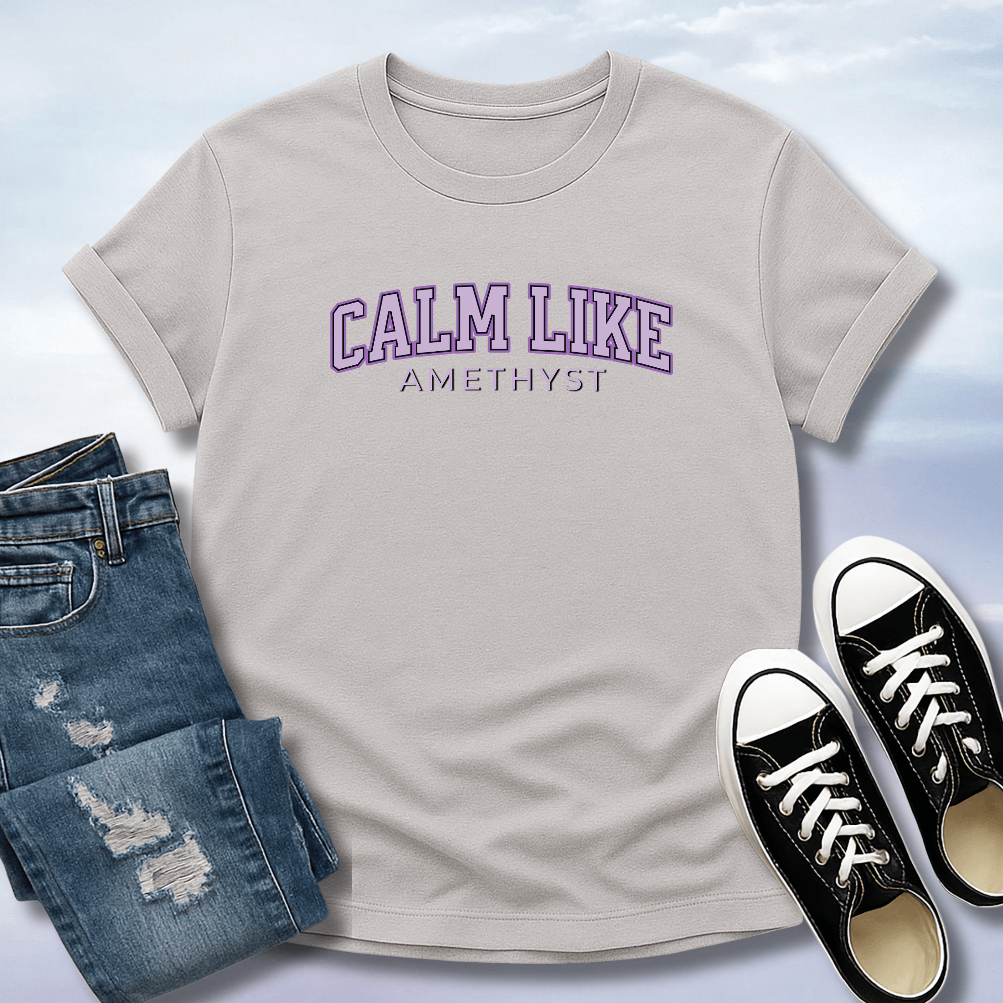 Calm Like Amethyst T-Shirt