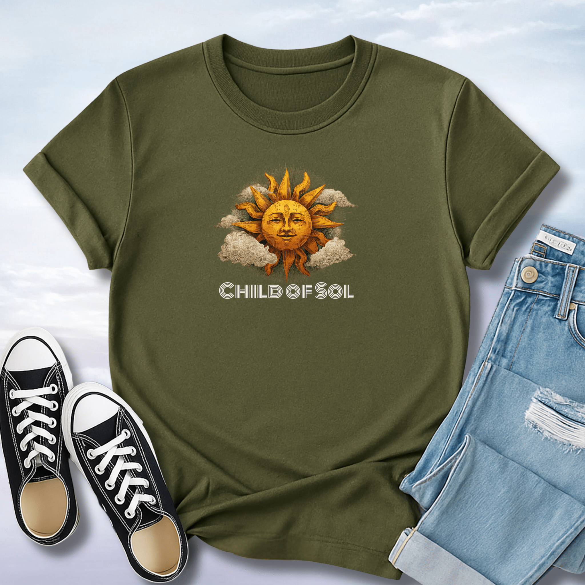 Child of Sol - Celestial Veil T-Shirt