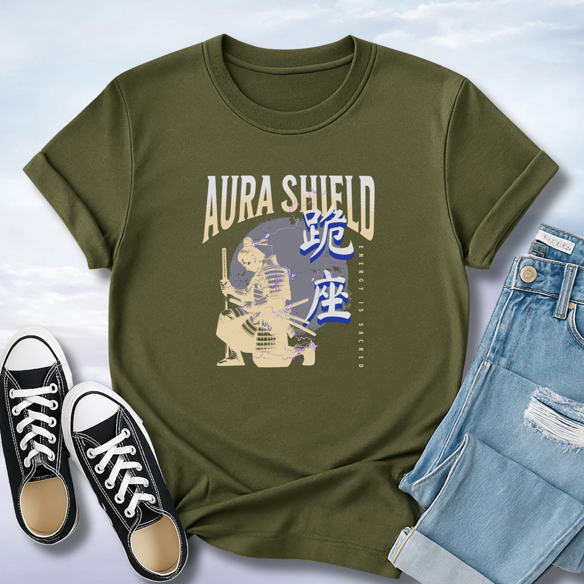 Aura Shield Samurai T-Shirt