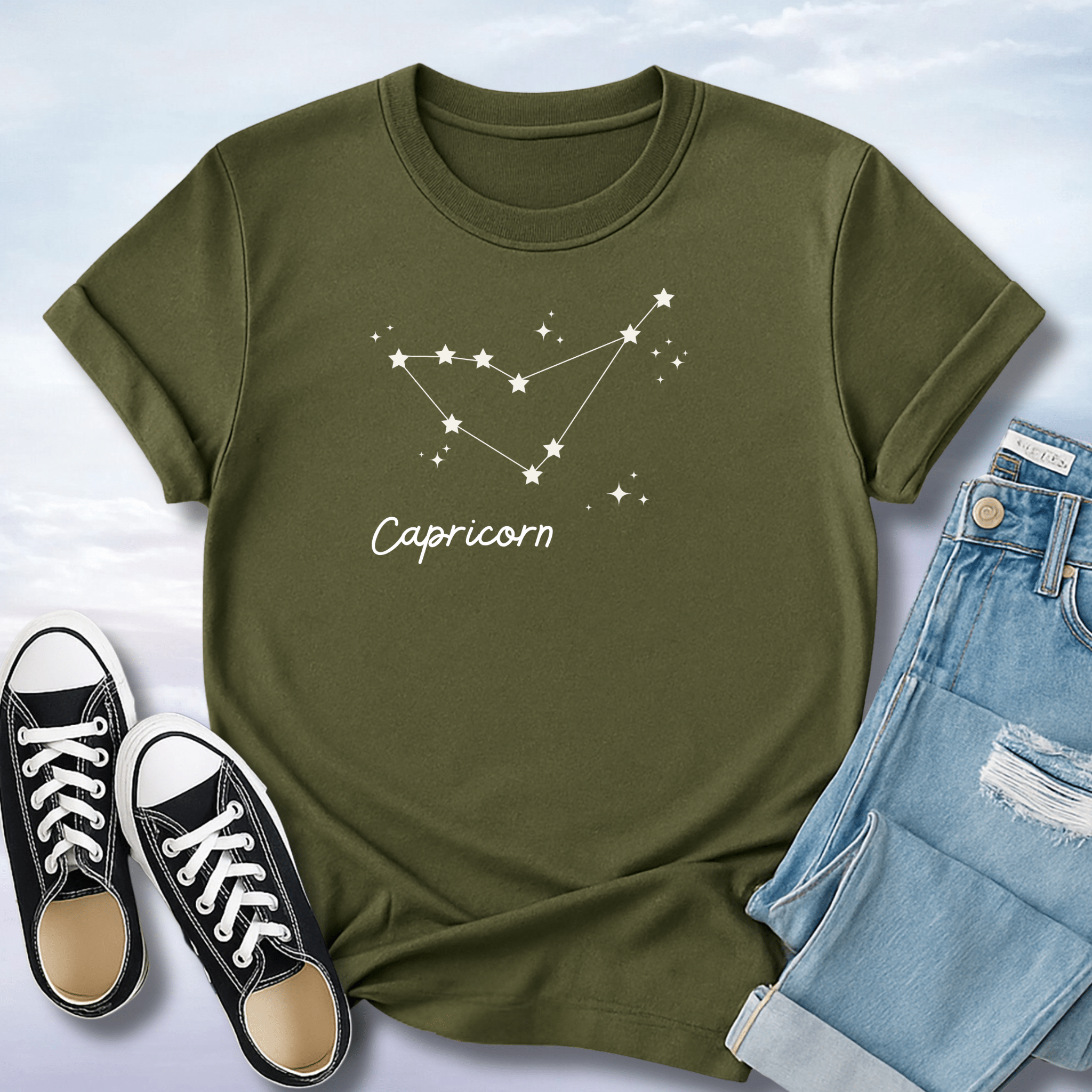 Capricorn Constellation T-Shirt