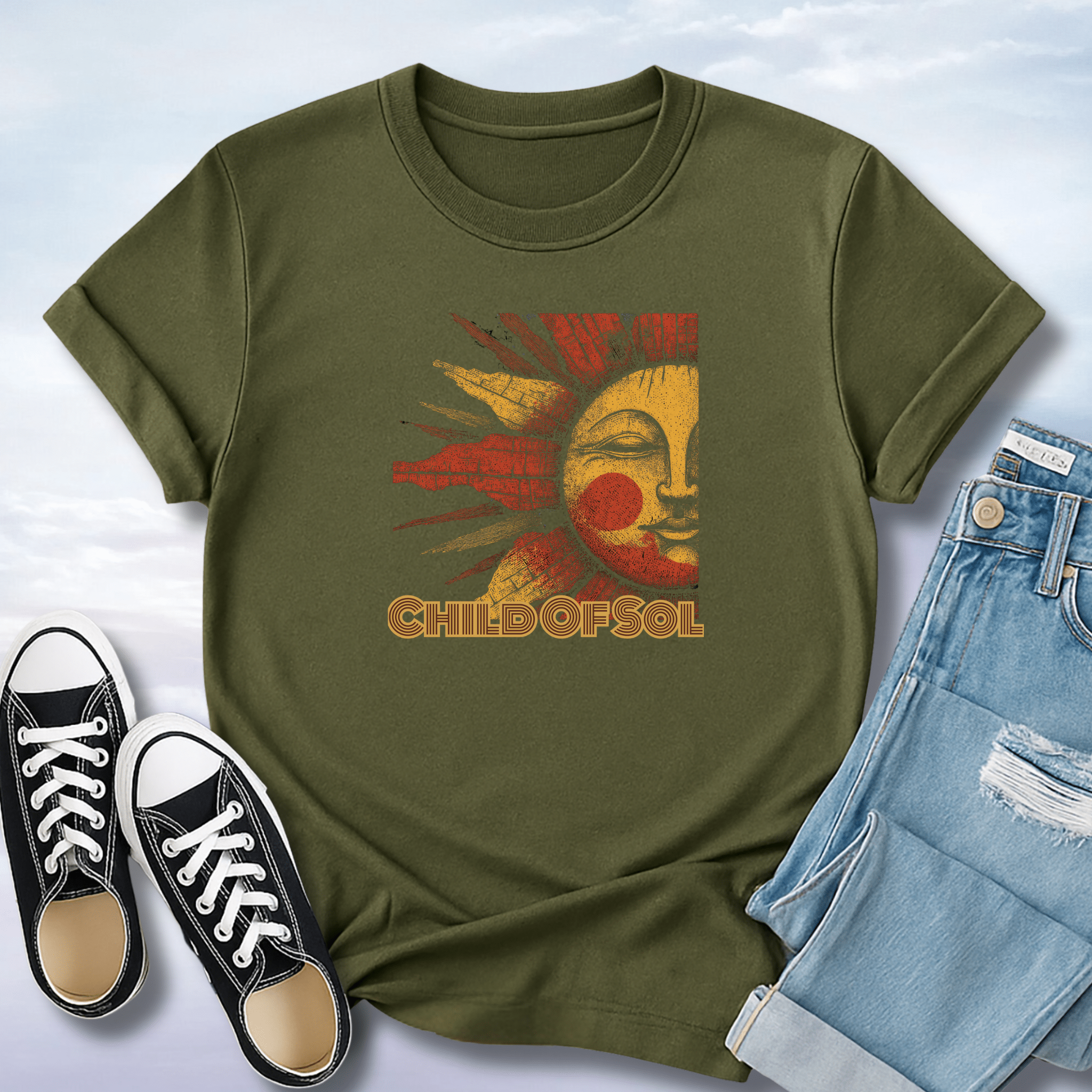 Child of Sol - Sacred Flame T-Shirt