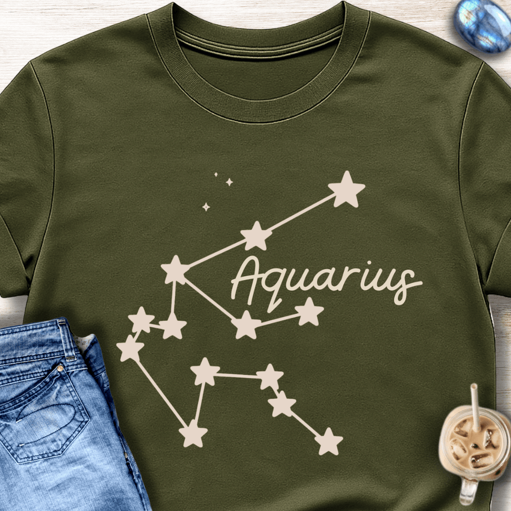 Aquarius Constellation T-Shirt