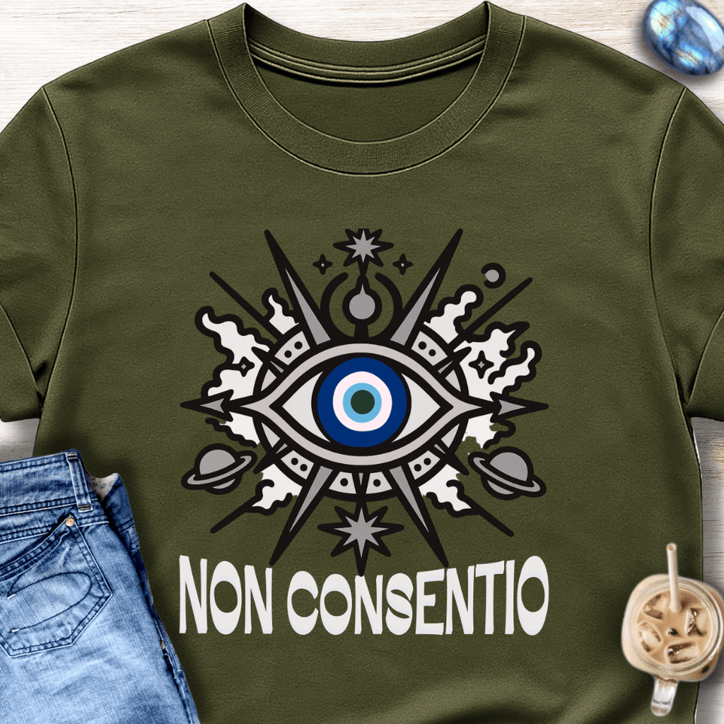 Non Consentio Evil Eye T-Shirt