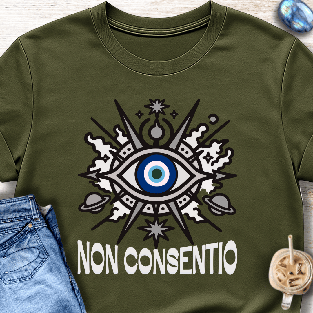 Non Consentio Evil Eye T-Shirt
