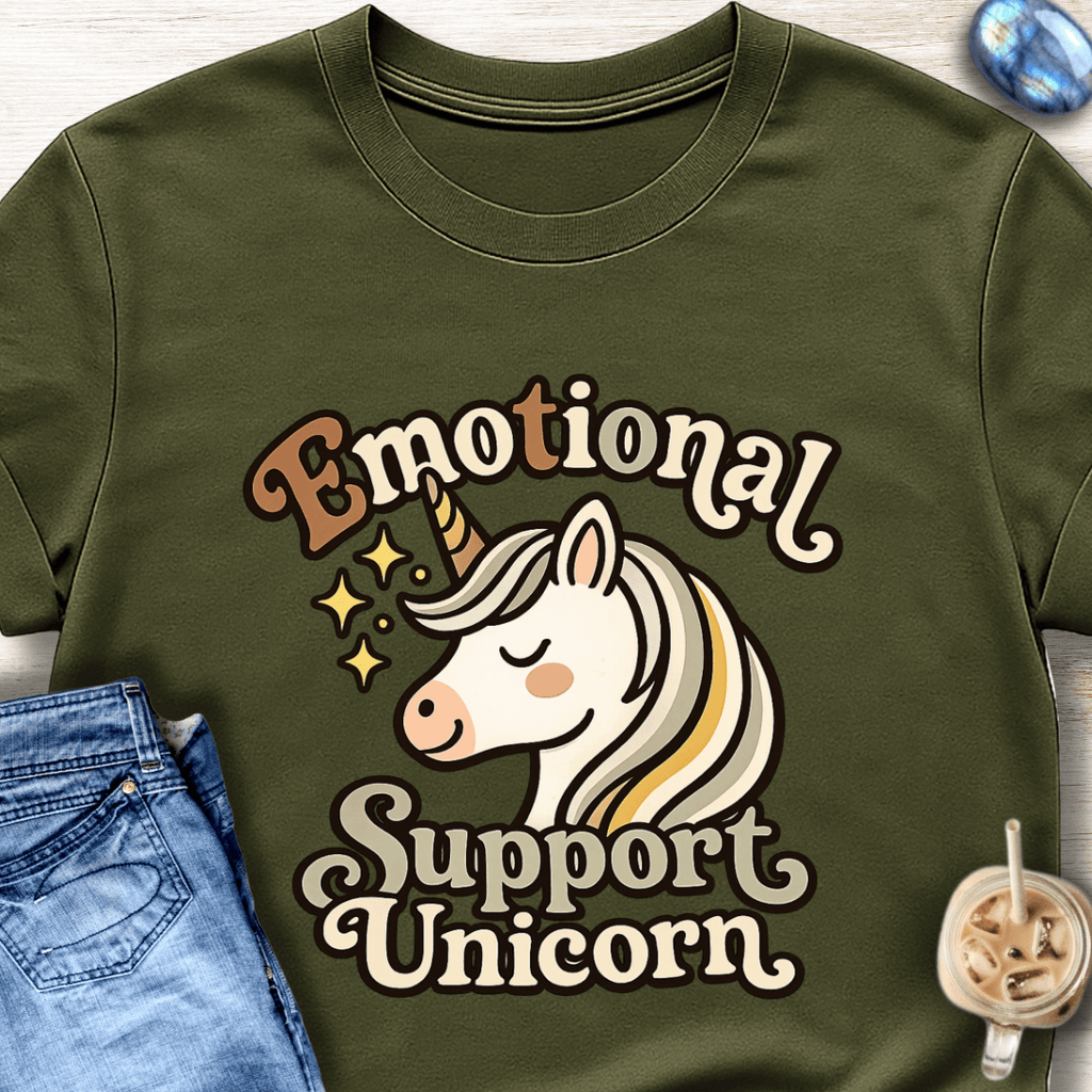 Emotional Support Unicorn T-Shirt
