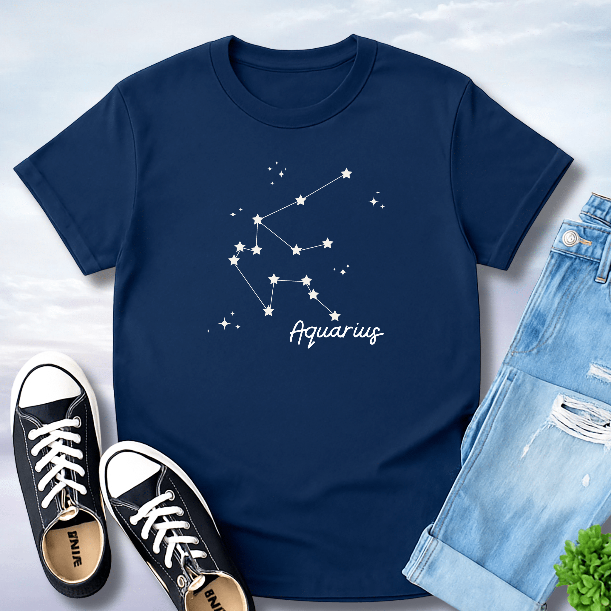 Aquarius Constellation T-Shirt