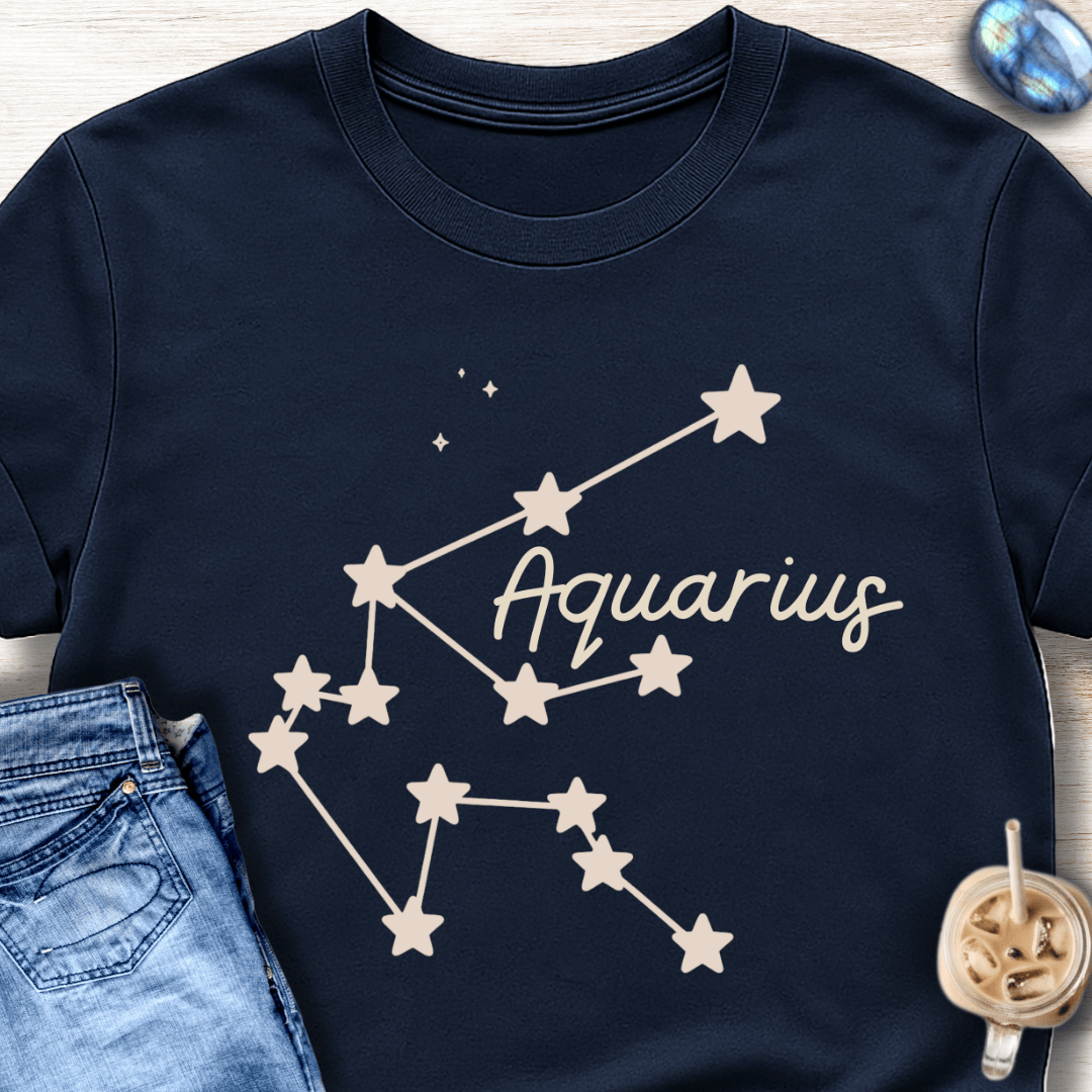 Aquarius Constellation T-Shirt