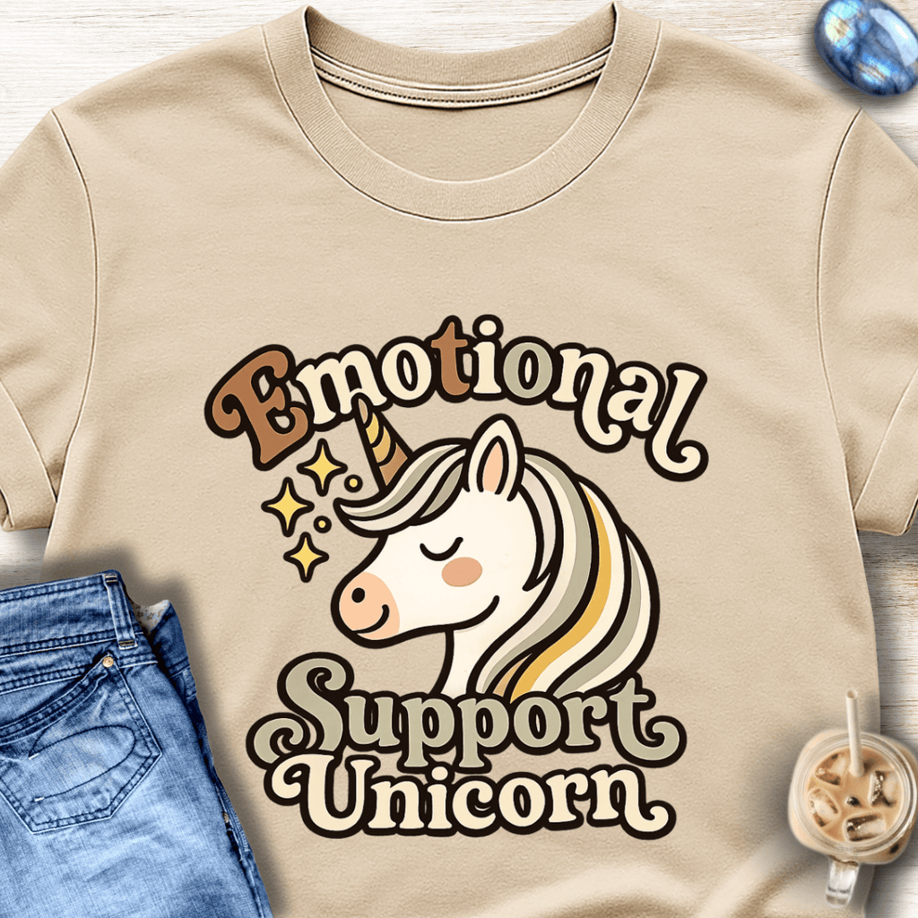 Emotional Support Unicorn T-Shirt