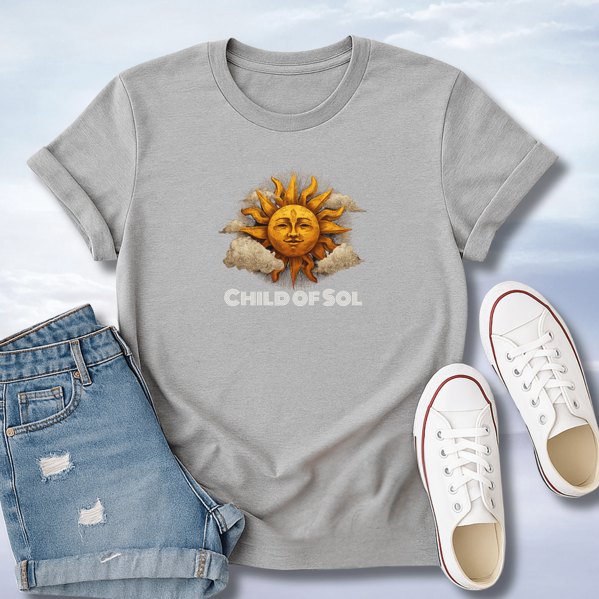 Child of Sol - Celestial Veil T-Shirt