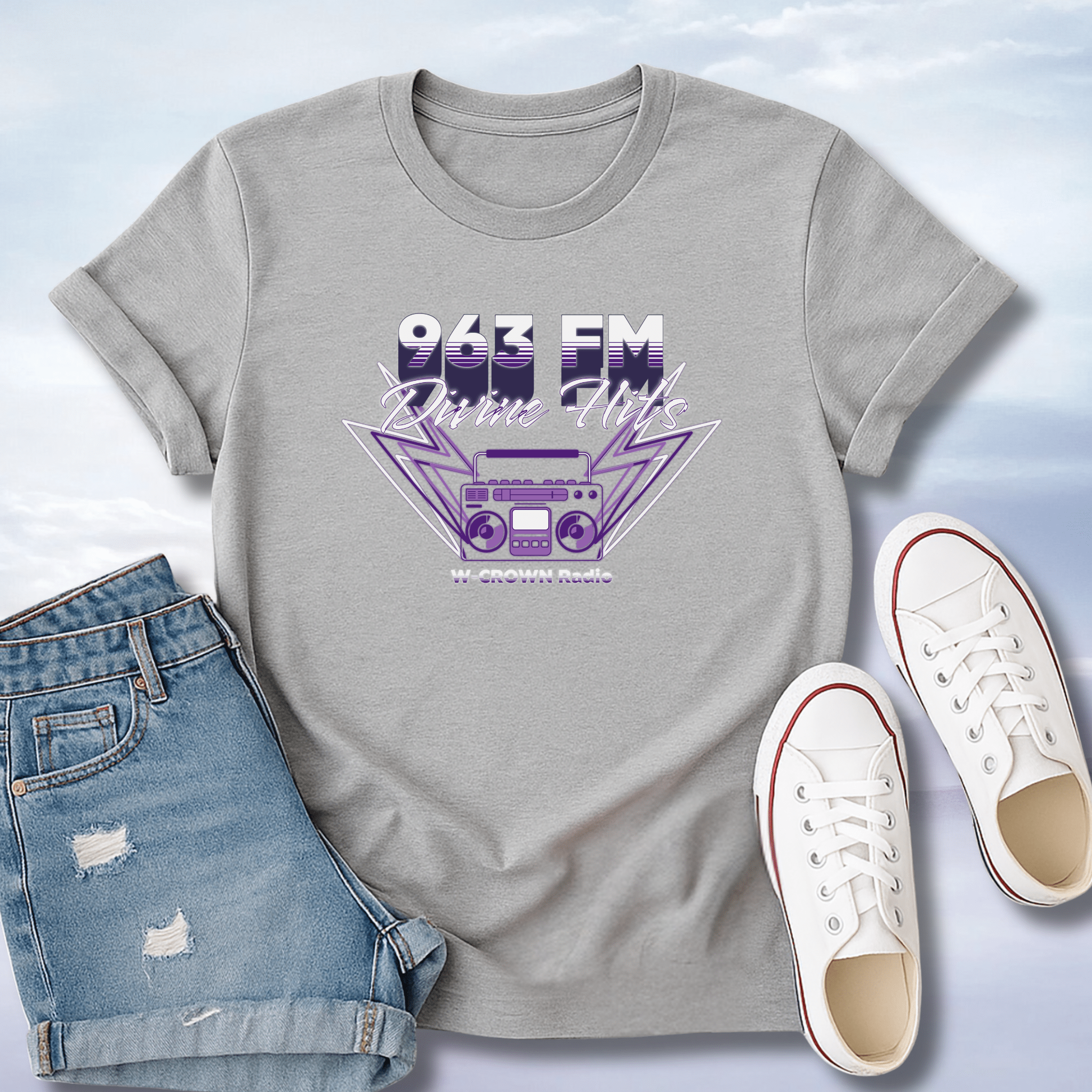 Crown Chakra Radio T-Shirt