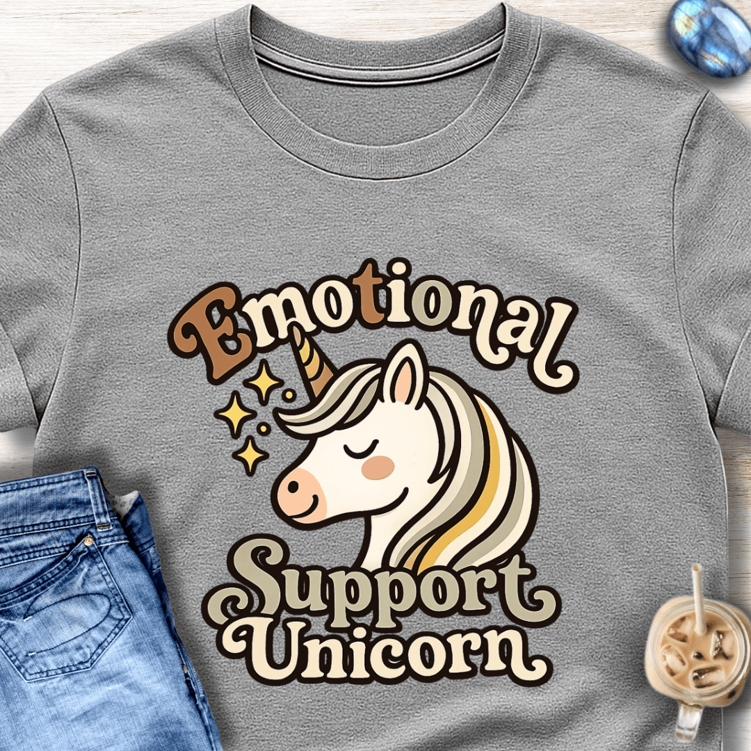 Emotional Support Unicorn T-Shirt