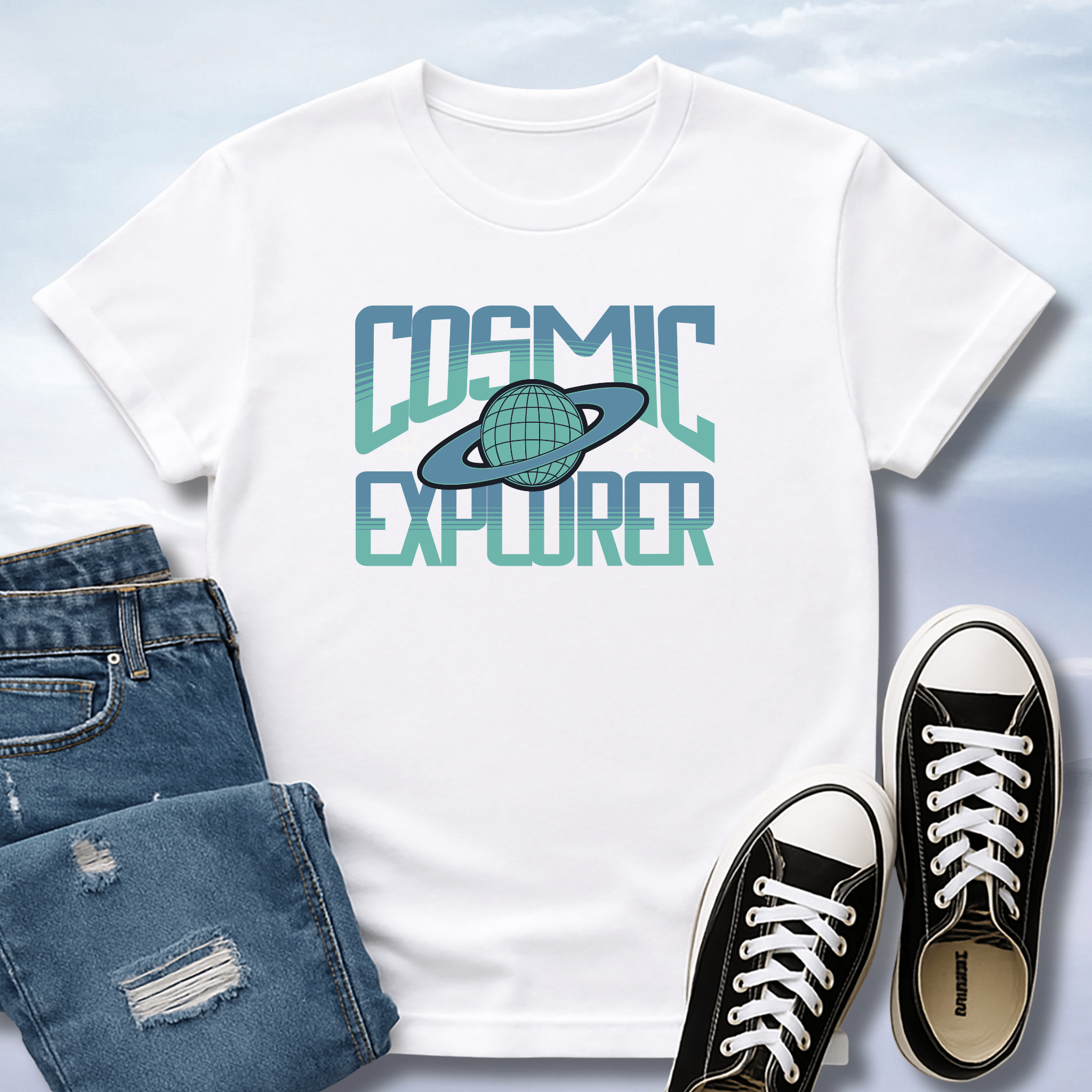 Cosmic Explorer – Celestial T-Shirt